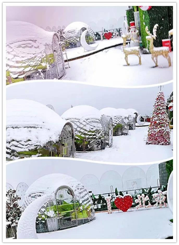 Outdoor Sunbathing Transparent  Bubble Dome tent for Glamping