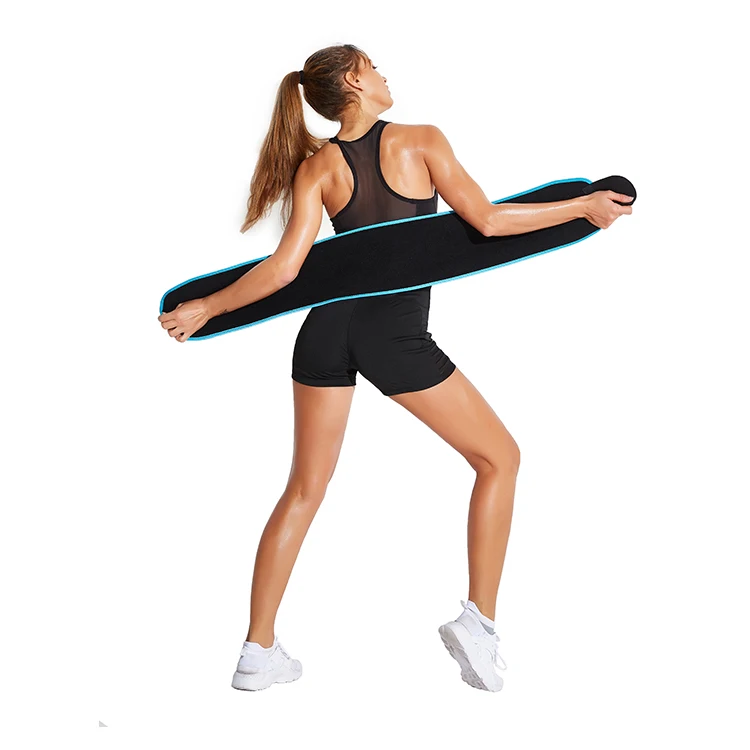 
Manufacturer Custom Logo Neoprene Waist Sweat Trainer Belt Women Waist Trimmer Slimming Belt 