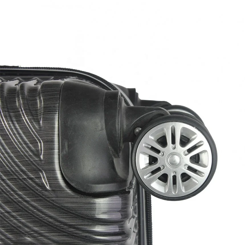 promotional selected logo printing low MOQ ABS PC 20 24 28 INCH travelling luggage European Market voyage trolley luggage case