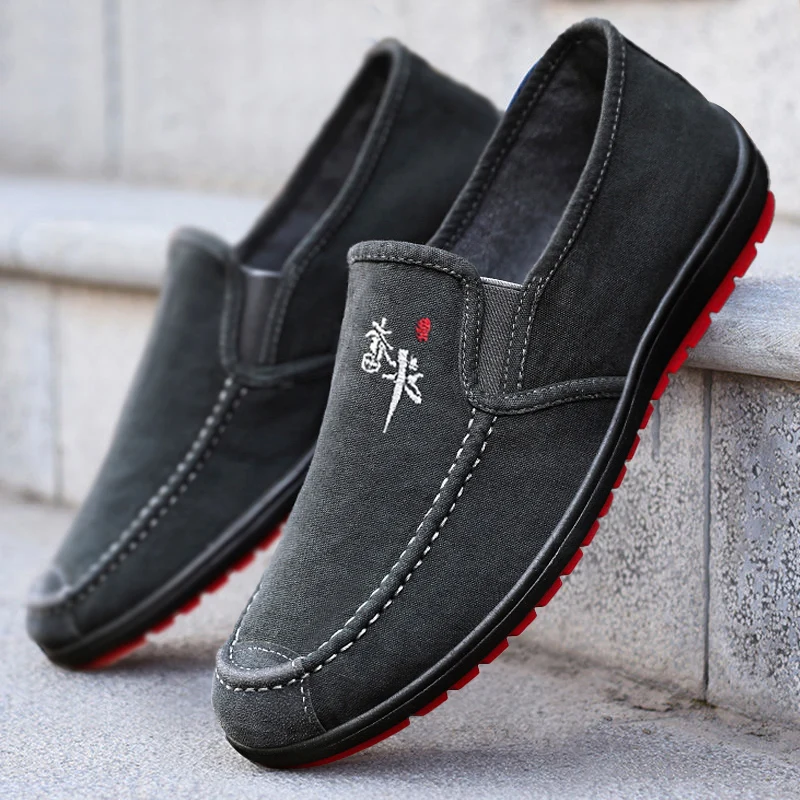 20-75 Mens slip on breathable walking flat fashion boat shoes sneakers chunky shoes for men cheap bulk shoes