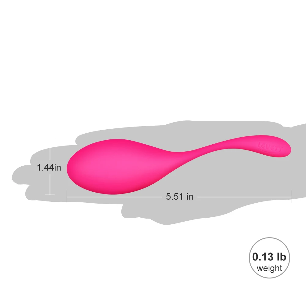 
Levett hot sale kegel ball waterproof silicone vagina exercise ball for tightening 