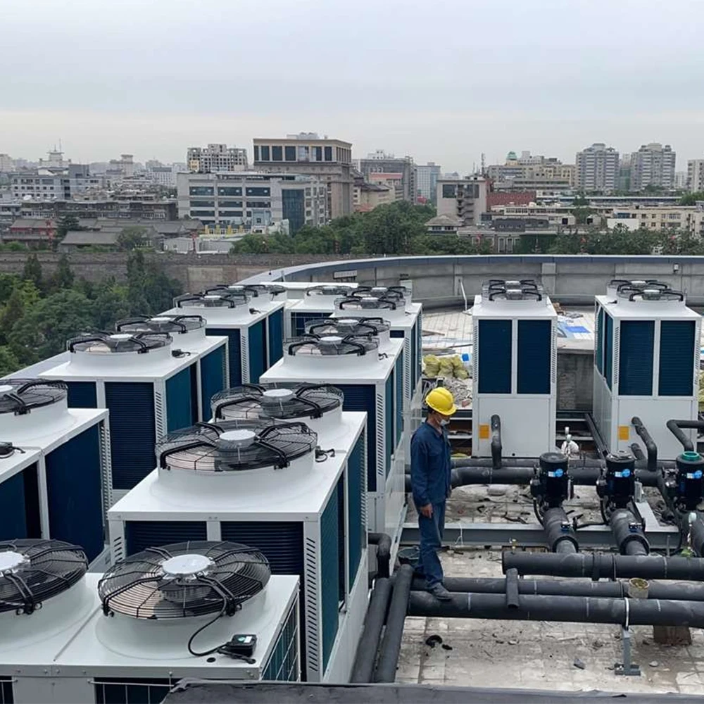 Factory Supplier Industrial & Commercial Water Chiller Celsius Degree Low Temperature Modular Scroll Chiller