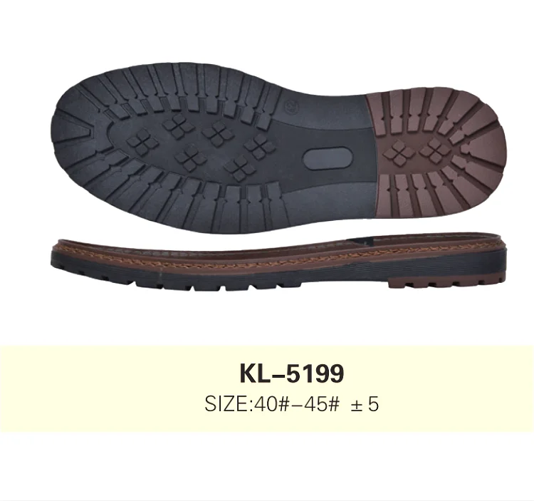 Men dress TPR shoe sole