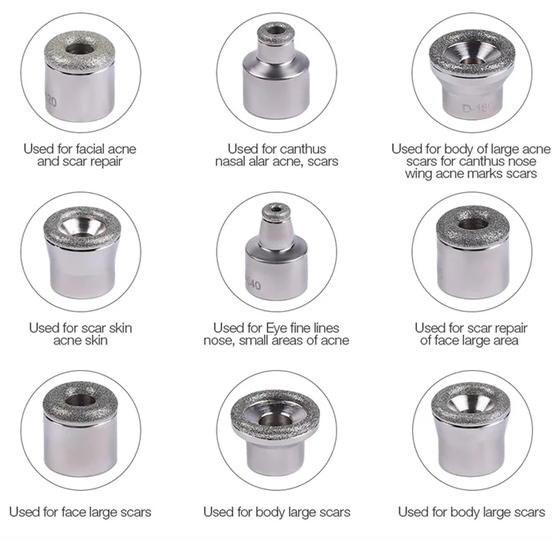 Portable vacuum suction blackhead removal diamond tip peel microdermabrasion machine for sale