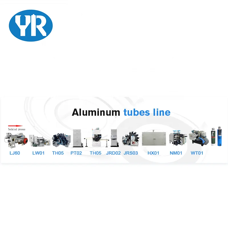 Pharmaceutical Collapsible Ointment Soft Tubes Production Line making machines