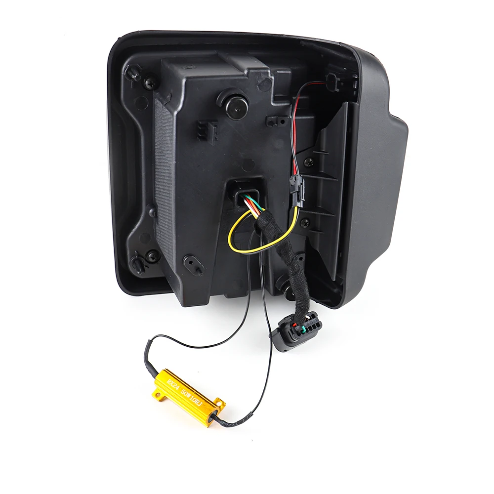 LED Rear Tail Lights Smoked Lens  Reverse Brake Light for Jeep Wrangler JL 2018 2019 2020 2021 2022 2023