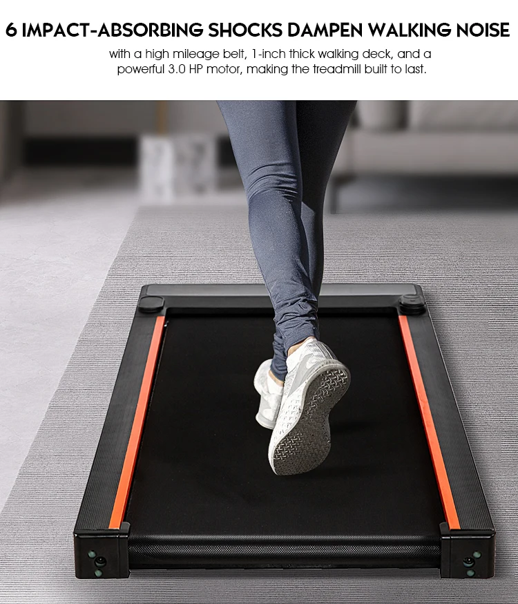 Mini walking mat incline motorized foldable exercise treadmill or home use