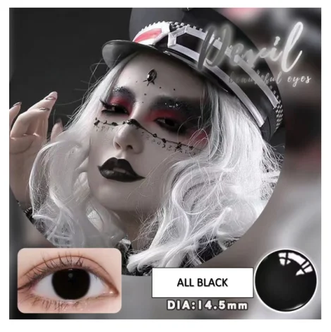 VIA LETVASS 3 TONE Magic Anime Sharingan Halloween Customize Wholesale Cheap Soft Contact Lenses