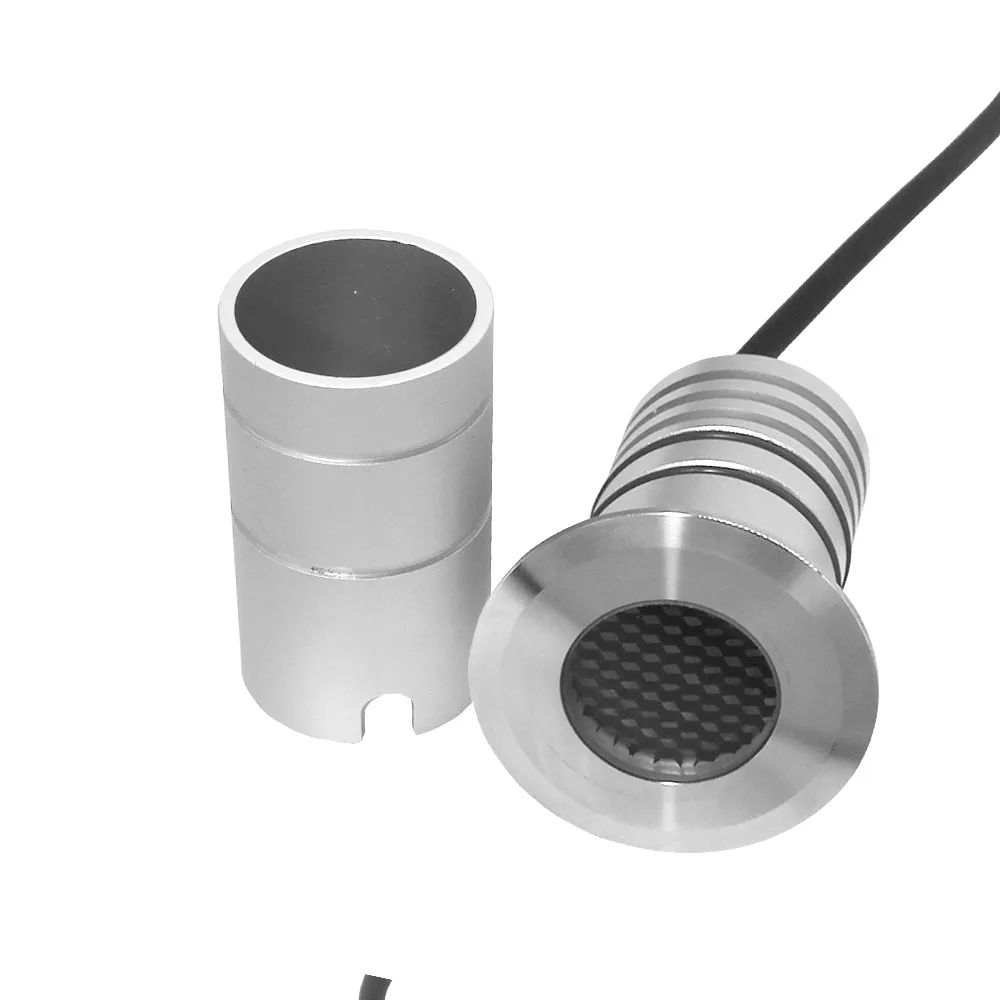 IP67 12V/24V/220V Outdoor Lighting for Garden Step Stairs Floor Deck LED Recessed LED Underground Spot light with honey comb