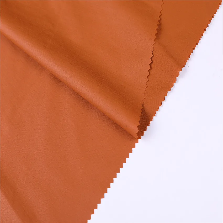 
colourful 228T 70d*160d 100% nylon ripstop nylon taslon with waterproof PU coating jacket fabric 
