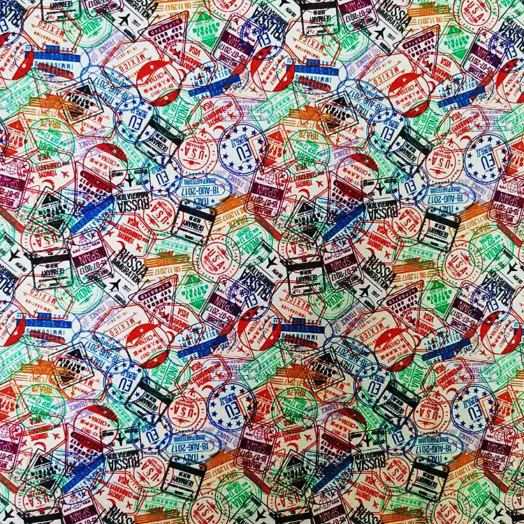  custom digital printed fabric 100%cotton cotton plain woven poplin for