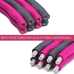 Wholesale Price Massage 8 Sections Children Sport Detachable Plastic Hula hoops For Kids