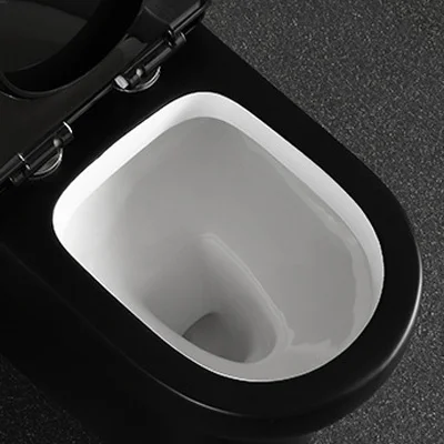 Наш завод новый дизайн черный цвет туалетный шкаф Туалет chaozhou элегантный смываемый унитаз