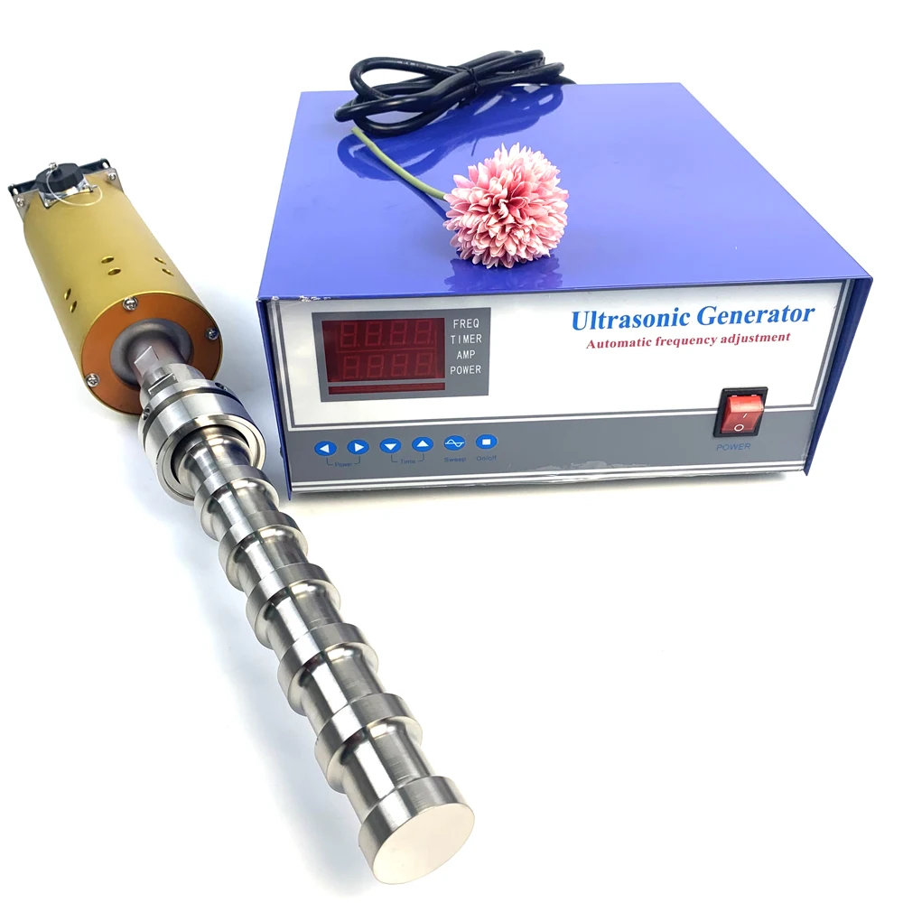 1000w Ultrasonic Reactor 20khz Titanium Tubular Transducer Rod For Ultrasonic Extraction Machine