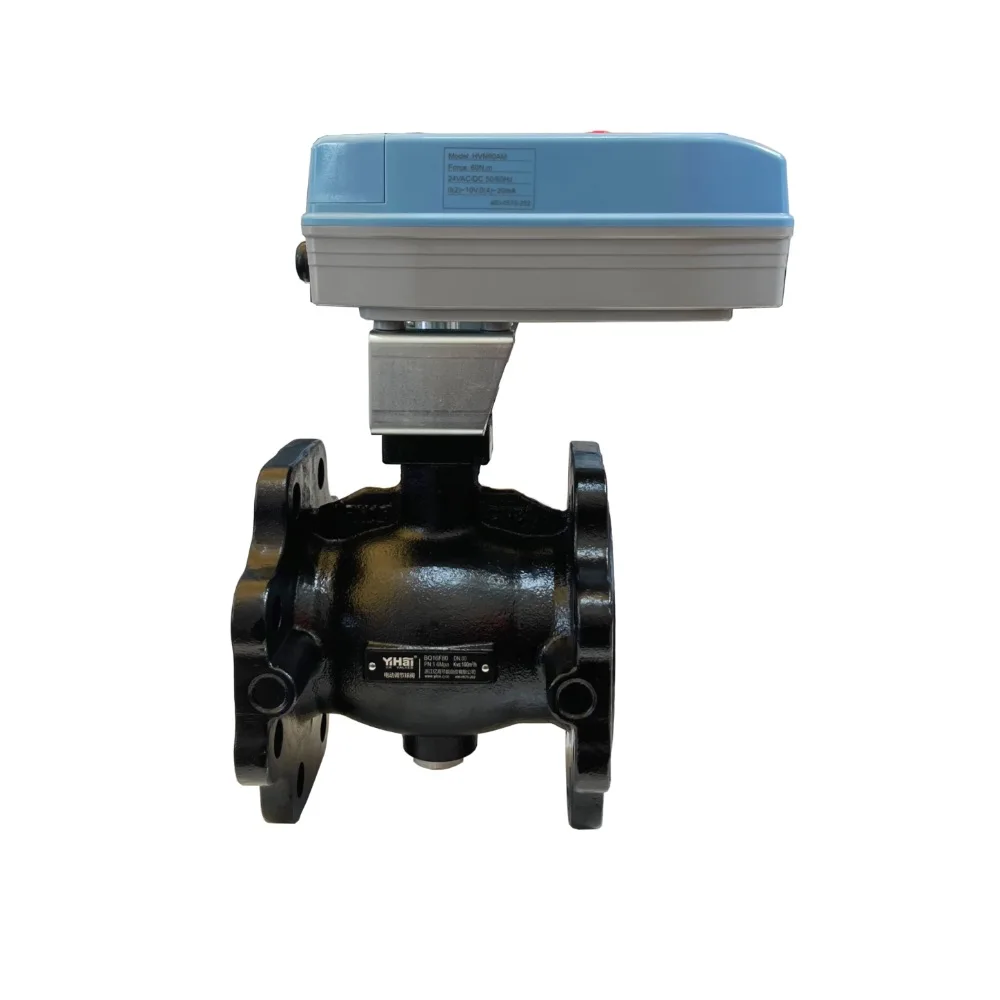 HVN 220VAC 24VAC 24VDC вкл./выключающий модулирующий ковкий Железный фланец моторизованный шаровой клапан общего применения OEM настраиваемый