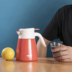 0.8L mini size wide mouth stainless steel vacuum thermal carafe coffee and tea thermos pot