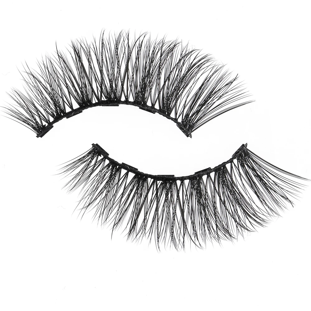 Custom Logo False Lashes and Magnetic Boxes Faux Mink Hot-selling Lahes