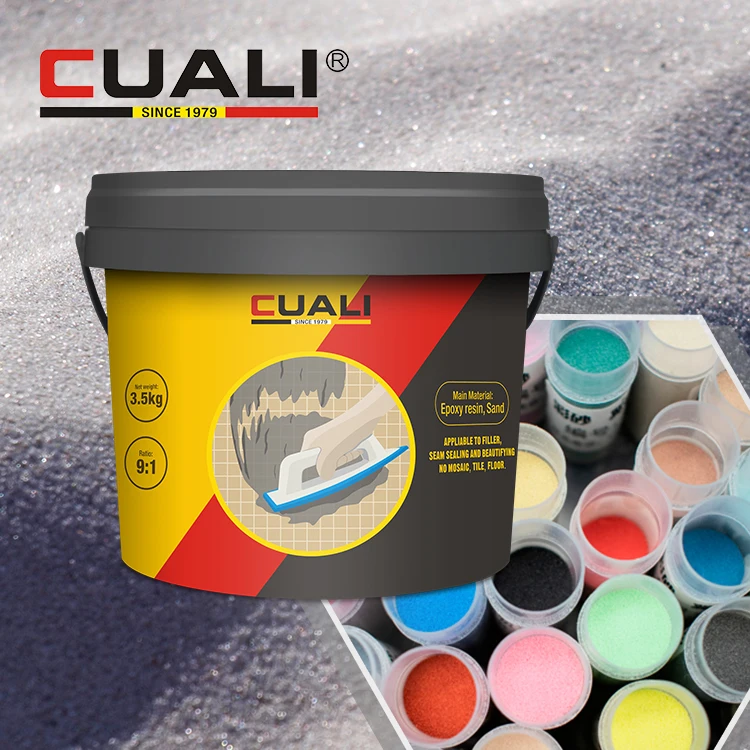 Odorless Anti-mildew 3.5kg Epoxy tile grout Gap Filler for Mosaic Swimming Pool Bath Room Use