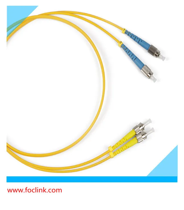 high quality optical fiber patch cords connector types fc/apc-fc