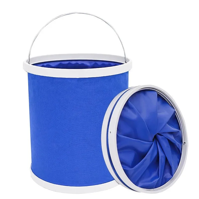 Multi-functional portable folding bucket car durable portable outdoor fishing car wash supplies