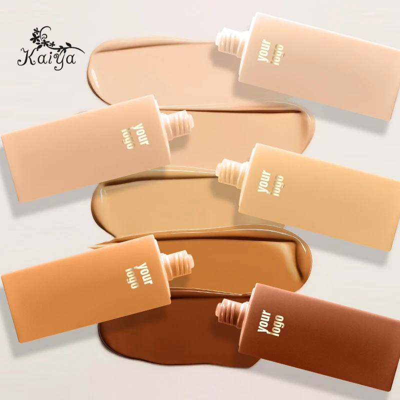 Lightweight Halal Makeup Soft Matte Radiant Drop Blurring Skin Tint Full Coverage SPF Sunscreen Hydrating Waterproof Foundation