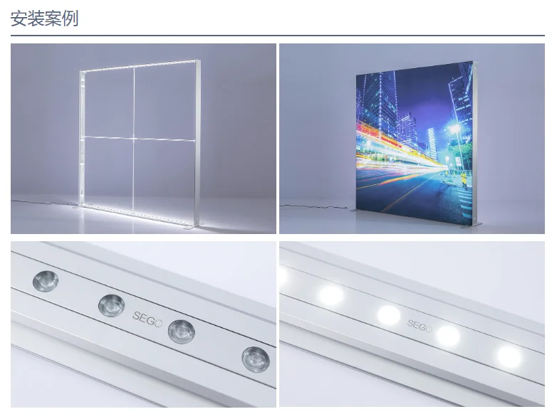 Trade show booth portable display stand advertising fashion banners Trade show display board standard 10x20ft