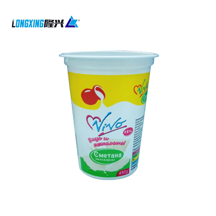 different plastic yogurt cup size