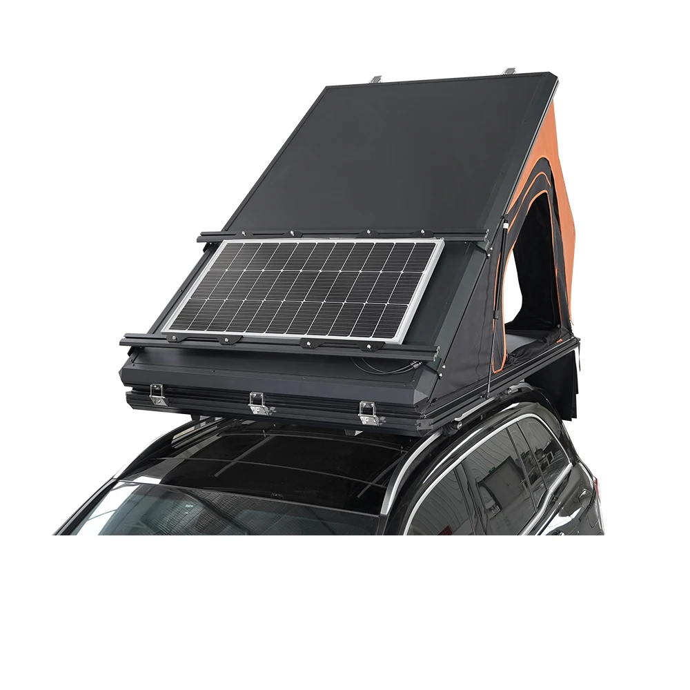 Camping Outdoor Car Rooftop Tent Camp Aluminum 4X4 Car Roof Top Tent Hard Shell