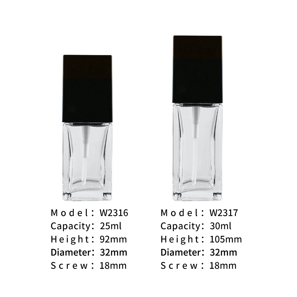 luxury perfume spray bottle design empty men glass  lotion pump bottle for oil 50ml 100ml china distributor