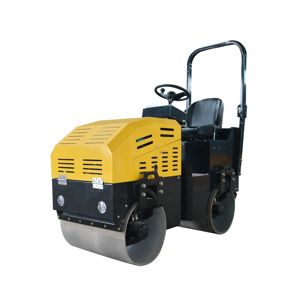 Construction machinery compactor roller vibratory road roller two wheel road roller