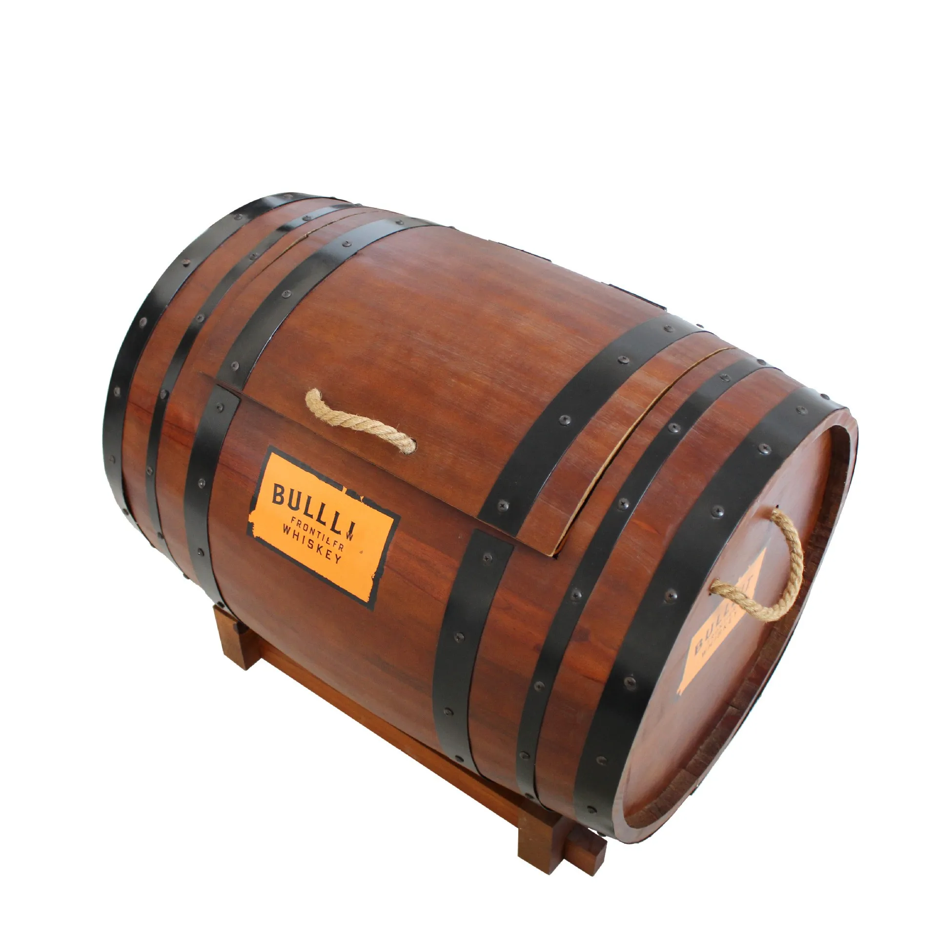 Custom 20L 30L 50L High Quality Outdoor Ice Beer Wood Cooler Box Wooden Ice Bucket Wooden Freezer
