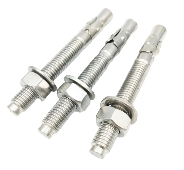 
Anchor bolt Factory direct sale Sleeve Anchor White zinc plated anchor bolt M12 