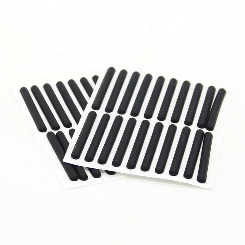 Изготовленные на заказ штампованные клейкие силиконовые резиновые ножки