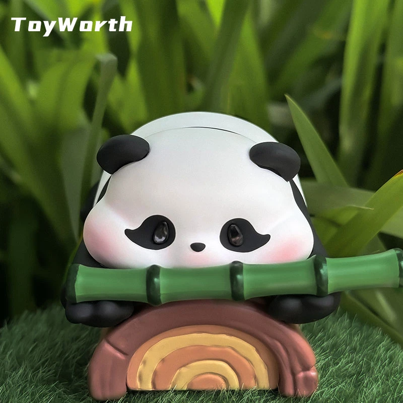 Chenyu Kungfu Panda игрушка милый ПВХ животных жир Po сидит в черно-белых маленьких пластиковых фигурах таинственных коробках