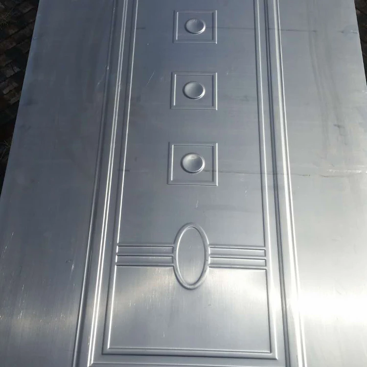 metal door skin cold embossed  for interior doors natural decoration door skin