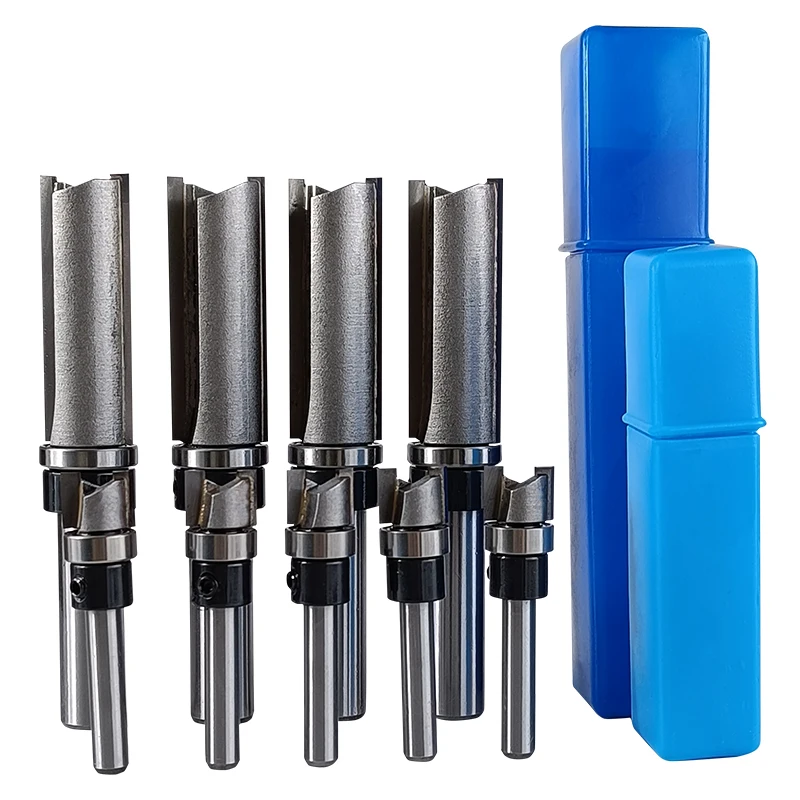 Factory Customized Cheap Prices CNC Wood Router Bit Tools Woodworking Trimming Milling Cutters With Bearings