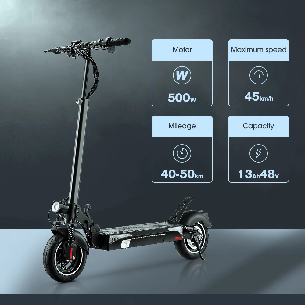  IScooter 500 Вт 45 км/ч 13Ah iX4 10 дюймов электрический скутер для saleportable