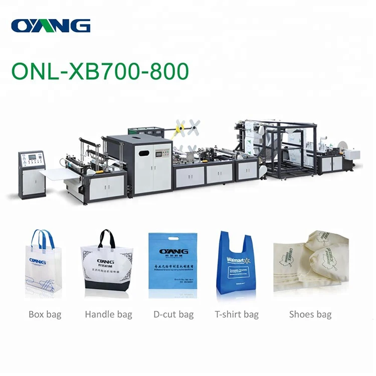 
Wholesale Hot Sale Best-Selling Automatic Non Woven Cloth Bags Making Machine With Handle 