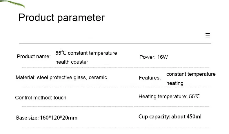 Popular smart  mug tea cup pad coffee cup warmer usb heat milk warmer warmer cup