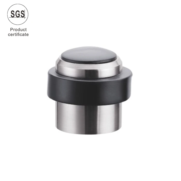 Simple Home Furniture Zinc Alloy Floor Mounted Door Stoppers For Interior Door