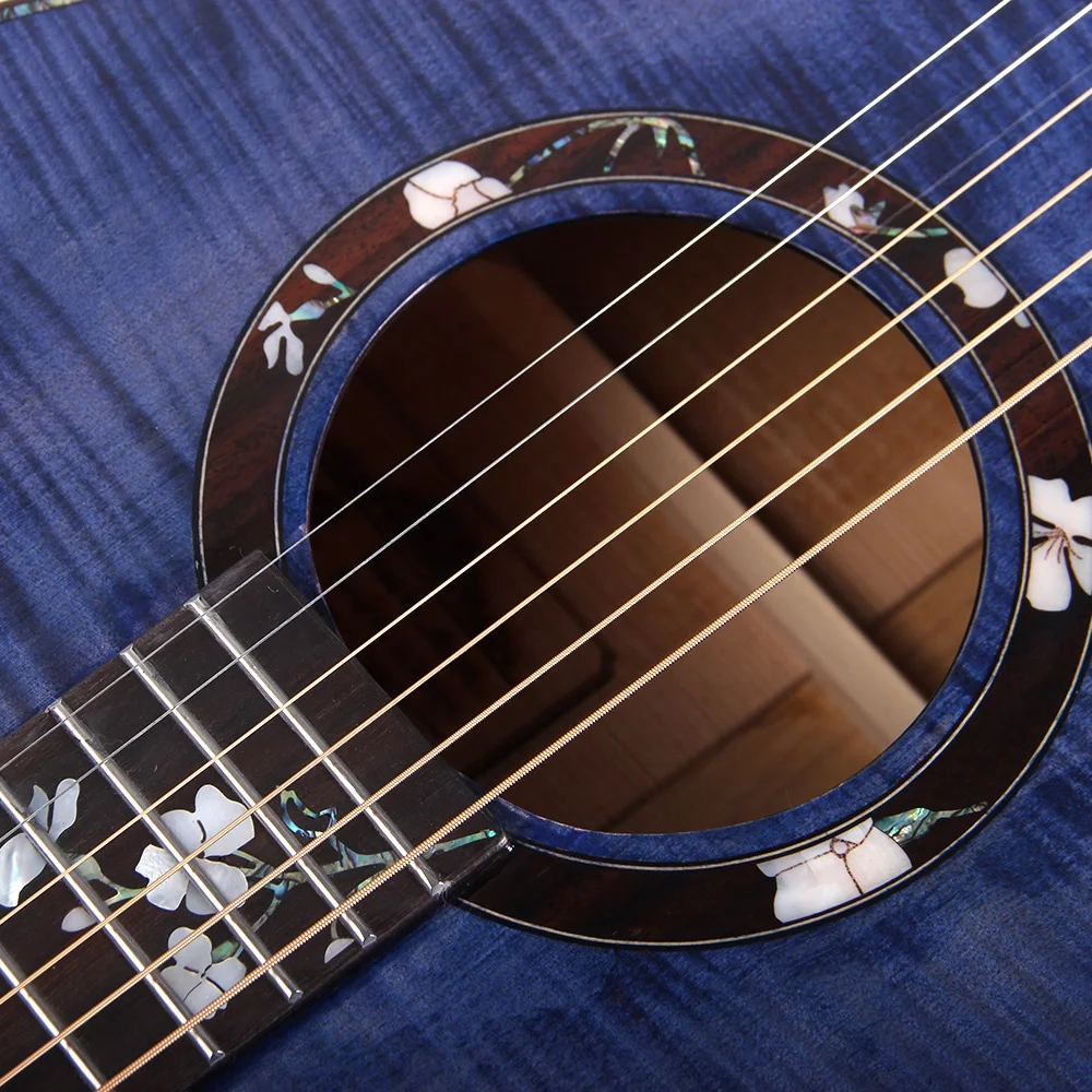 CH-NX-98S   Wholesale Chihiro Wooden Guitar Stand Acoustic 41 Inch Mini Guitar Maple High Quality Guitar