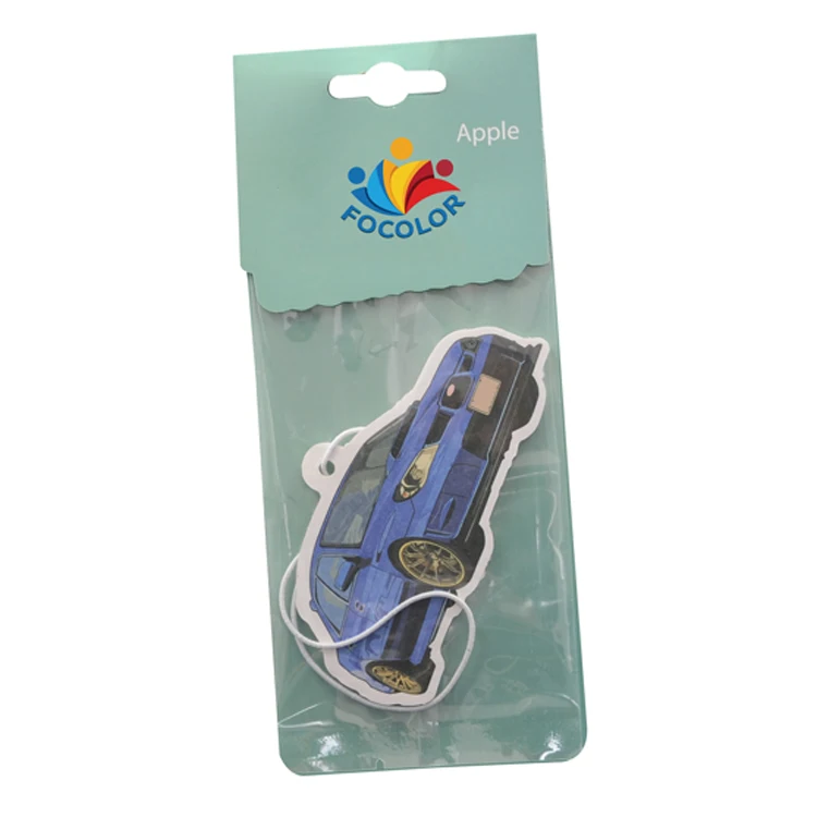 Custom Cute Promotional Car Shaped Paper Car Air Fresheners