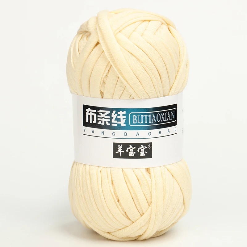 RongMeiXuan 28 Colors 100g Tshirt Yarn Cotton Crochet Yarn T-shirt