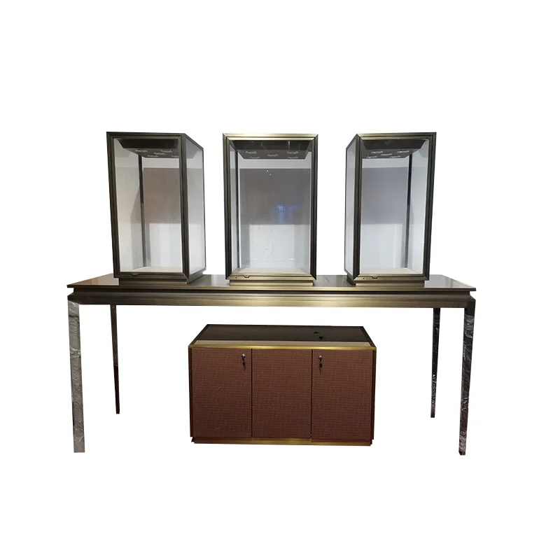 
Стеклянный Витринный Шкаф для ювелирных изделий на заказ 