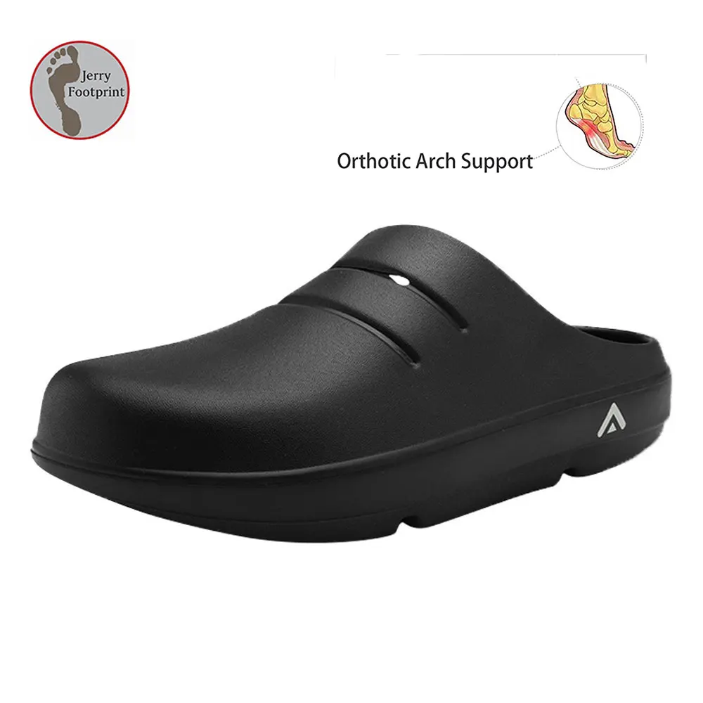 EVA Non Slip High Arch Support Orthopedic Medical Clogs For Flat Feet Exercise Active Sport Recovery Outdoor Sport Slippers
