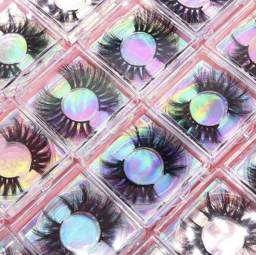 Best Selling 15Mm 20Mm Wispy Real Mink Eyelashes Vendor Natural Black Lashes3D Wholesale Vendor 25mm 3D Mink Lashes