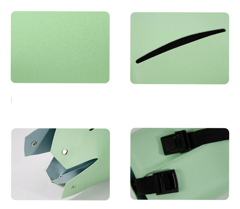 Soft PU Leather Car Tissue Box Hanging Sun Visor Leather Tissue Box