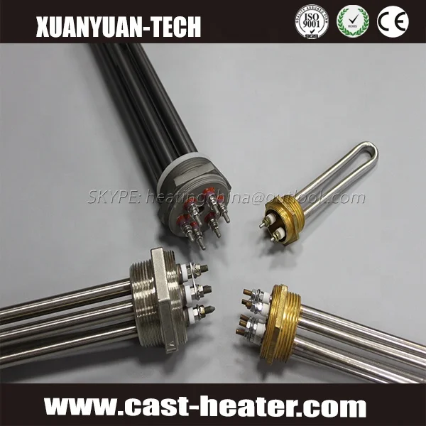 Kettle Electrical Tubular Heater with Flange, Water heater element