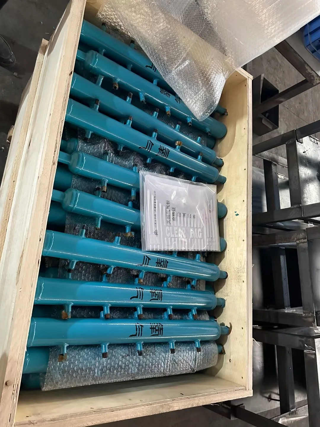 Seamless pipe gas collection bag gas supply device for water oxygen co2 acetylene