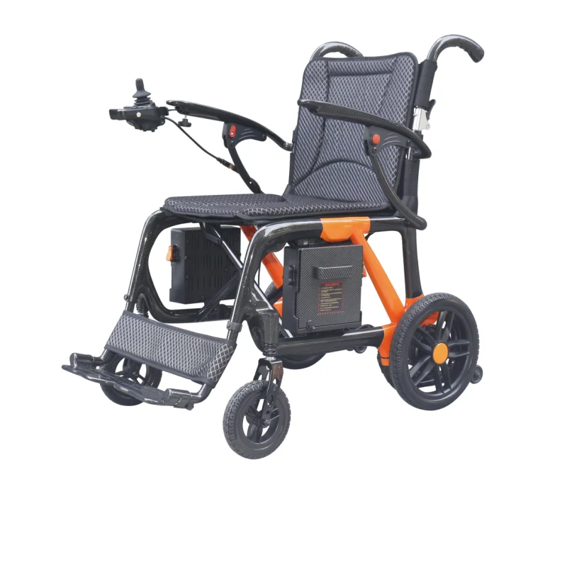 2024 upgrade Brush-less Airline approved Plane Carbon Fiber Electric Wheelchair only 12.5kgs